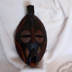 African Wood Mask